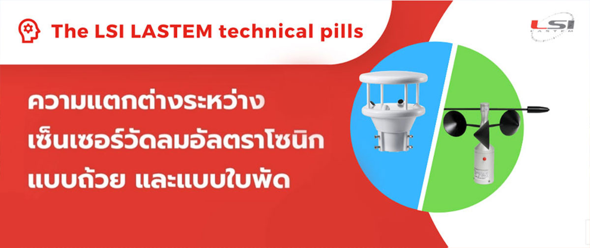 ความแตกต่างระหว่างเซ็นเซอร์วัดลมอัลตราโซนิก แบบถ้วย และแบบใบพัด Basnner