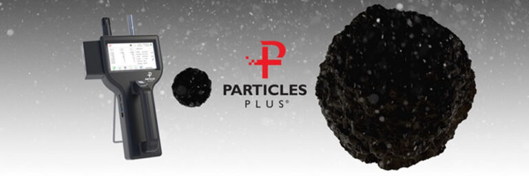 เครื่องตรวจวัดอนุภาคฝุ่น Particles Plus เทคโนโลยีสำหรับการตรวจวัดคุณภาพอากาศ Banner