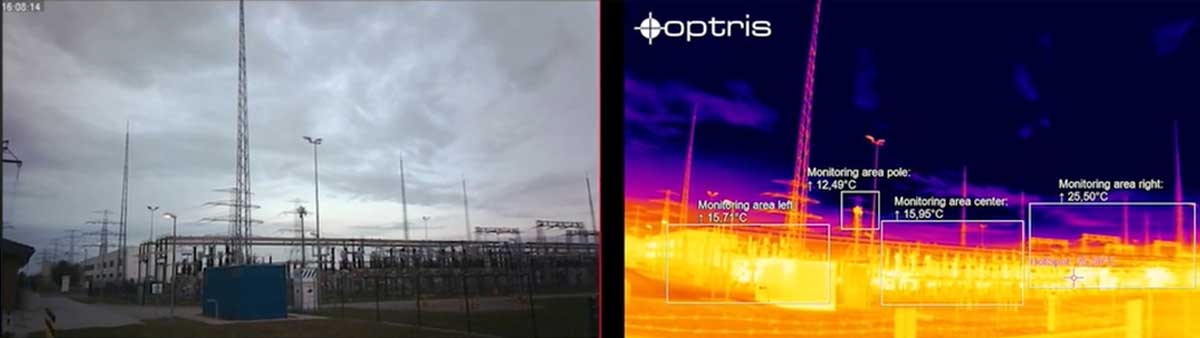 Optris การเฝ้าระวังอุบัติเหตุจากความร้อนด้วยระบบกล้องถ่ายภาพความร้อน สำหรับสถานีไ Banner