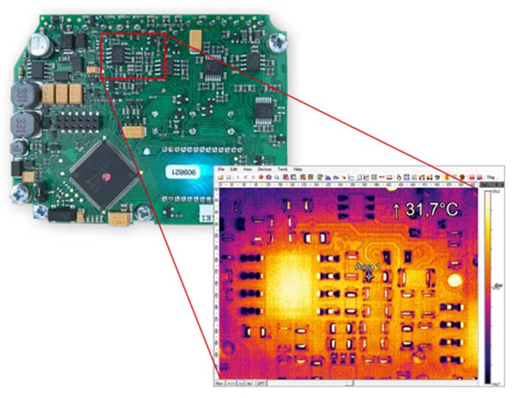 Optris การตรวจวัดอุณหภูมิในอุตสาหกรรมอิเล็กทรอนิกส์ 02