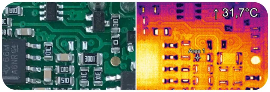Optris การตรวจวัดอุณหภูมิในอุตสาหกรรมอิเล็กทรอนิกส์ 03